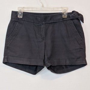 J. Crew Womens Chino Navy Blue Shorts